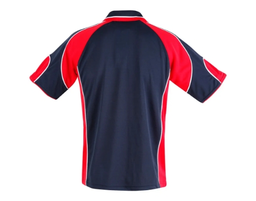 Picture of Winning Spirit, Mens Cooldry Contrast Polo w Panels